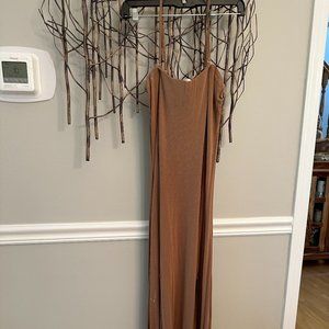 Brown dress, FP Beach